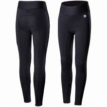 Horze Junior Active Full Seat Summer Tights - Navy