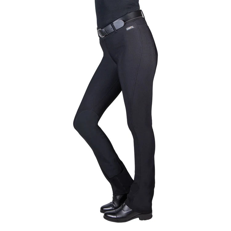 Kerrits Ladies Microcord Bootcut Breeches in Black
