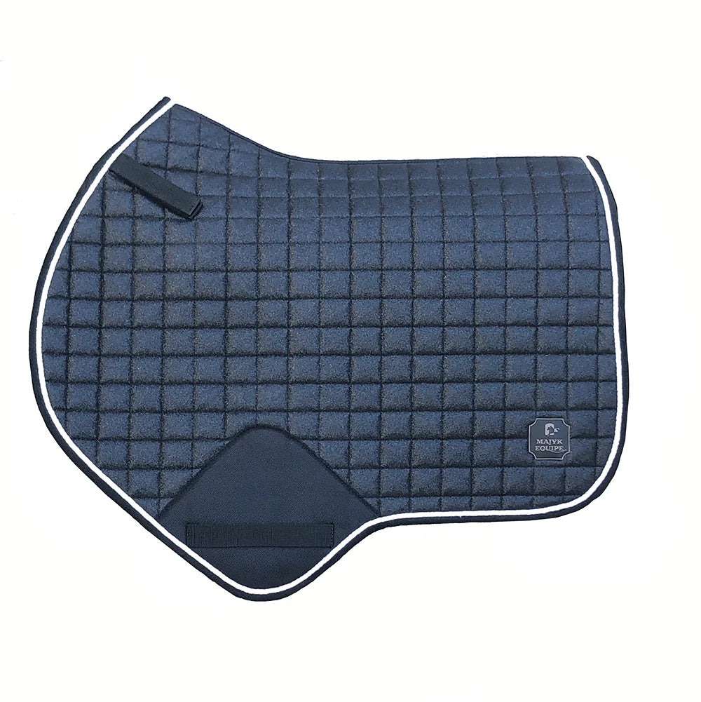 Majyk Equipe Estrella Sparkle Saddle Pad - Midnight Navy Sparkle