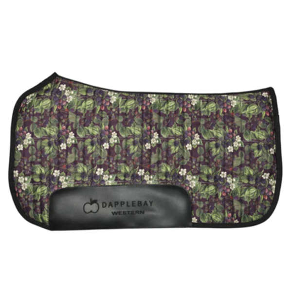 Dapplebay western pad- black/green