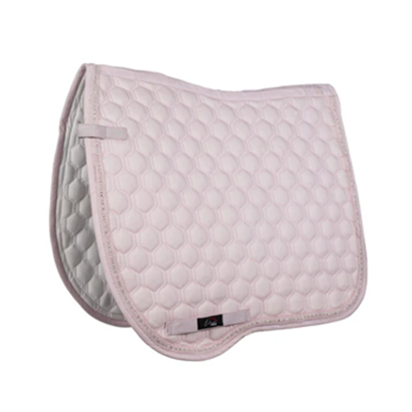 HKM Elisa Dressage Saddle Pad - elegant equestrian saddle pad"