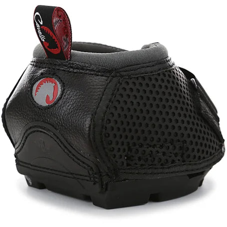 Cavallo Trek Slim Sole Horse Hoof Boot - Black - Side View