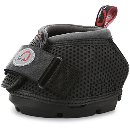 Cavallo Trek Slim Sole Horse Hoof Boot - Black - Angle View
